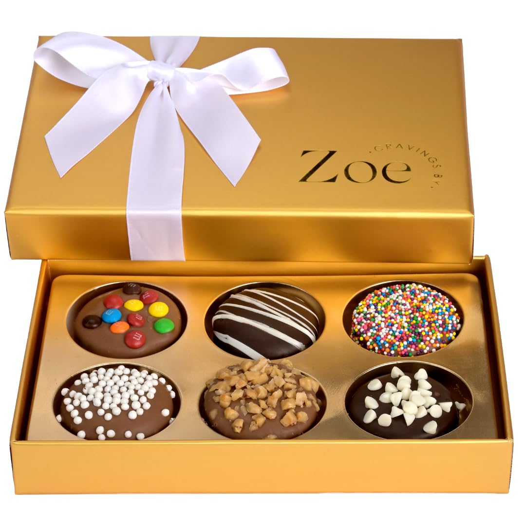 Amazon.com : CRAVINGS BY ZOE Birthday Chocolate Covered Cookies